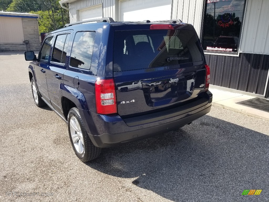 2012 Patriot Latitude 4x4 - True Blue Pearl / Dark Slate Gray/Light Pebble Beige photo #4