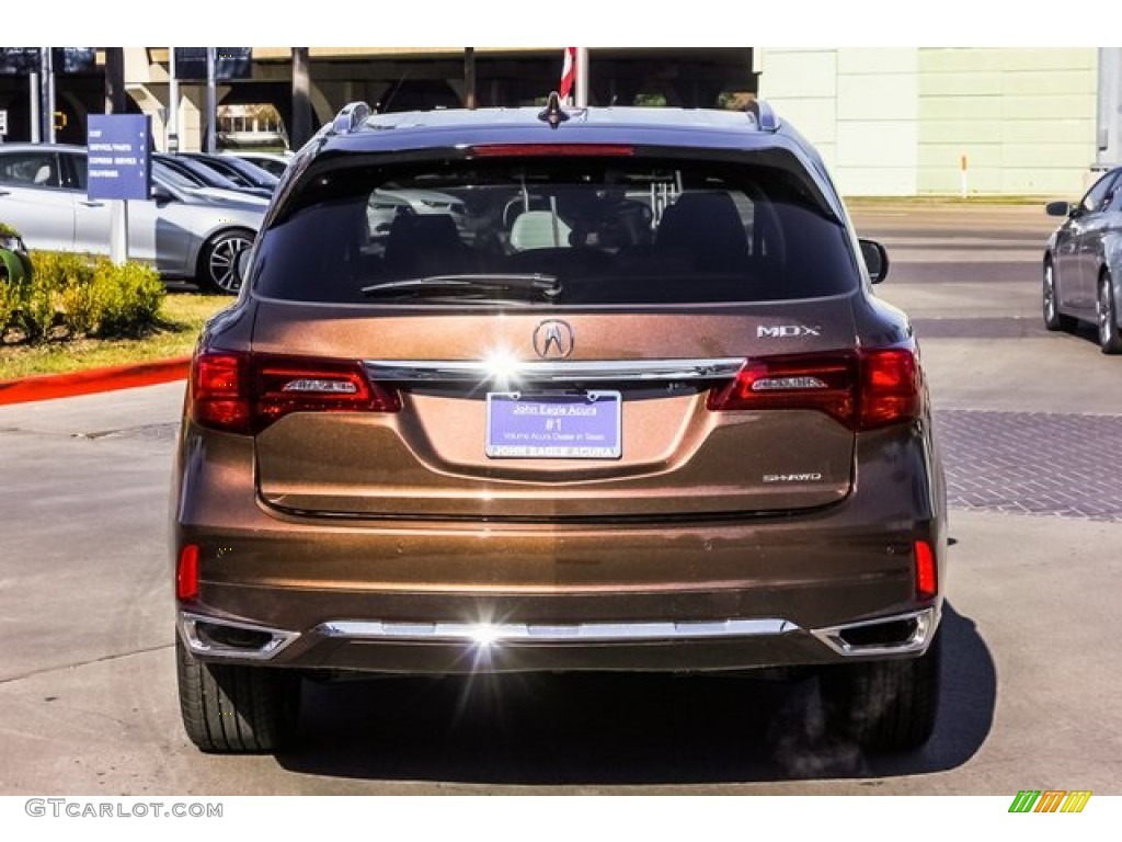 2019 MDX Advance SH-AWD - Canyon Bronze Metallic / Espresso photo #6