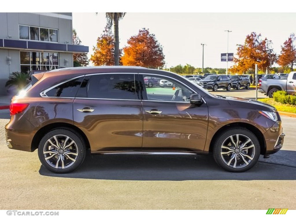 2019 MDX Advance SH-AWD - Canyon Bronze Metallic / Espresso photo #8