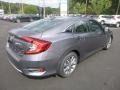 Modern Steel Metallic - Civic EX Sedan Photo No. 4