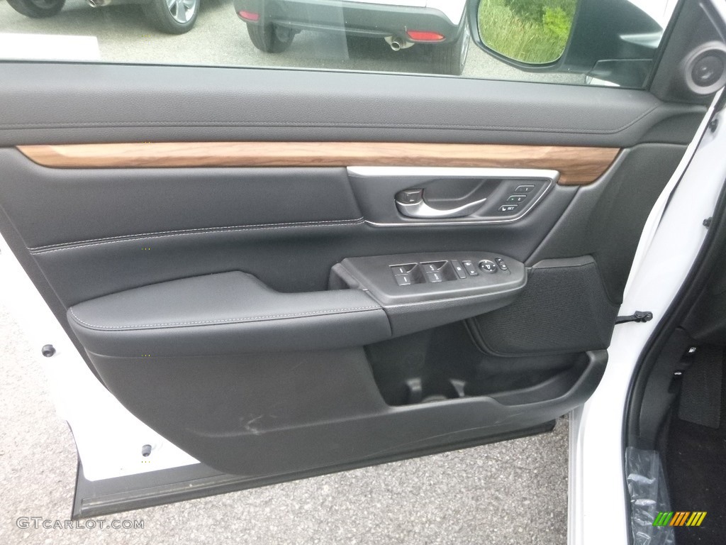 2019 Honda CR-V Touring AWD Black Door Panel Photo #135200805