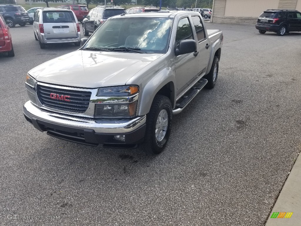 2006 Canyon SLT Crew Cab 4x4 - Silver Birch Metallic / Dark Pewter photo #8