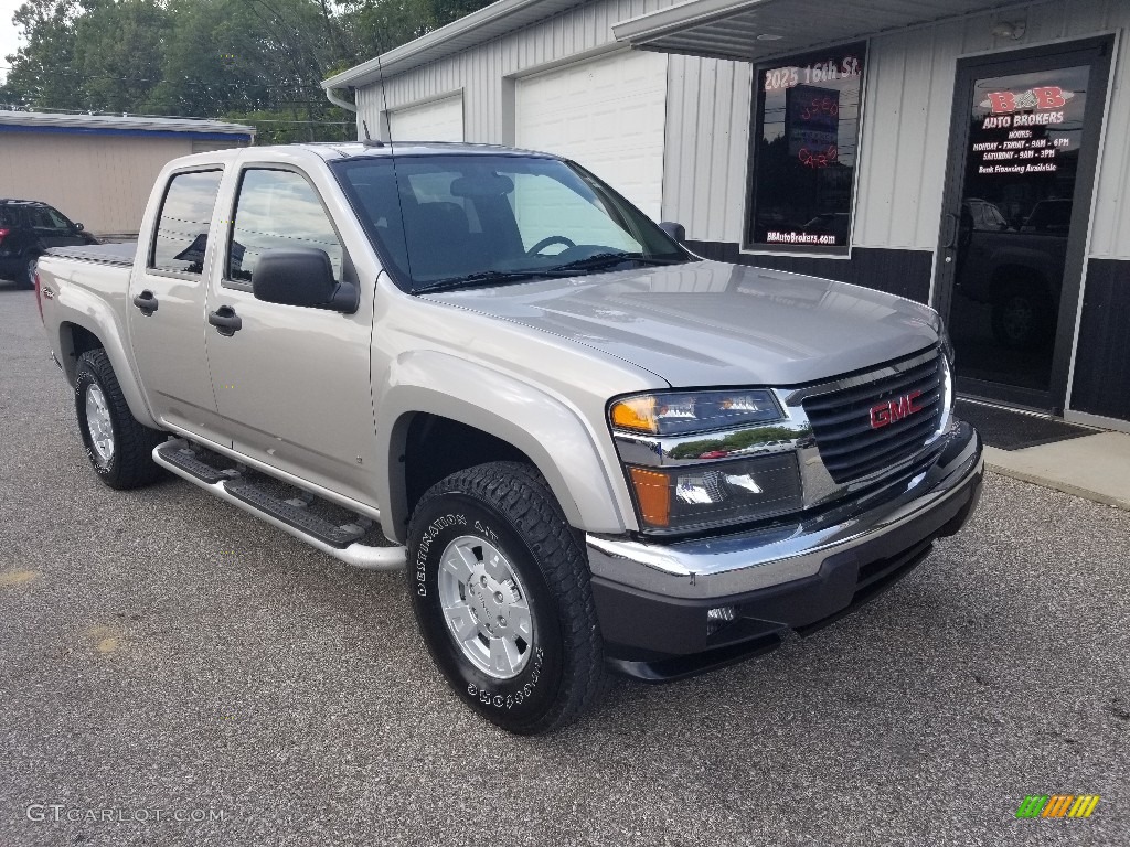 2006 Canyon SLT Crew Cab 4x4 - Silver Birch Metallic / Dark Pewter photo #10