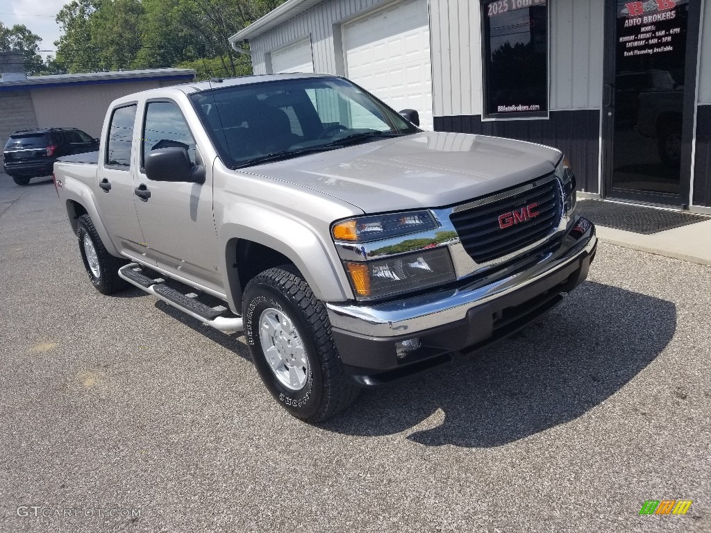 2006 Canyon SLT Crew Cab 4x4 - Silver Birch Metallic / Dark Pewter photo #29