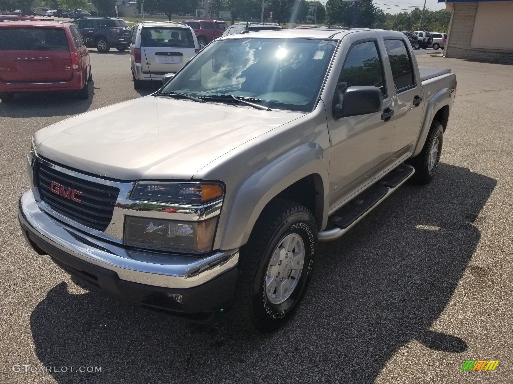 2006 Canyon SLT Crew Cab 4x4 - Silver Birch Metallic / Dark Pewter photo #31