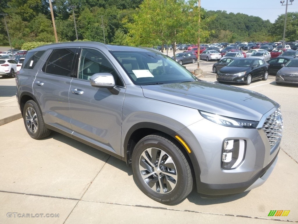 Lagoon Silver 2020 Hyundai Palisade SEL AWD Exterior Photo #135201950