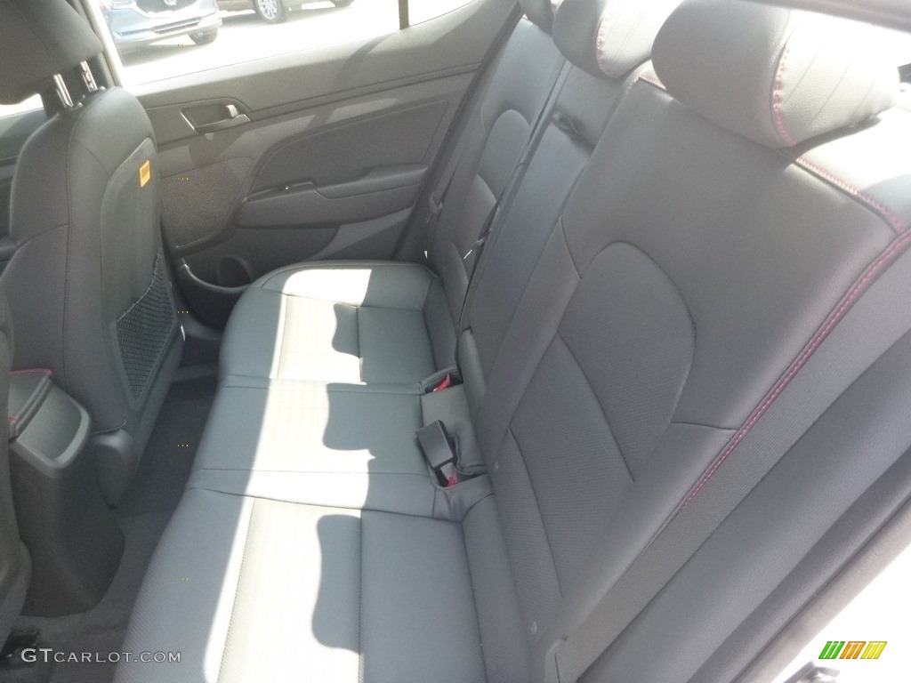 2020 Elantra Sport - Ceramic White / Black photo #8