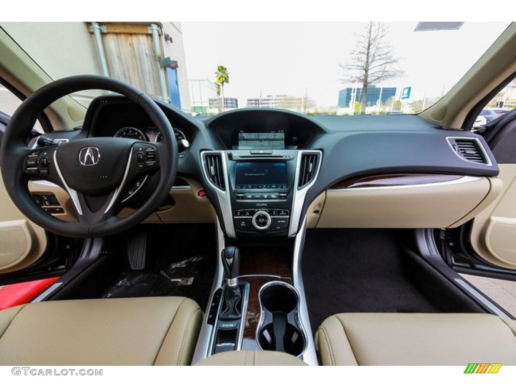 Parchment Interior 2020 Acura TLX Technology Sedan Photo #135203033