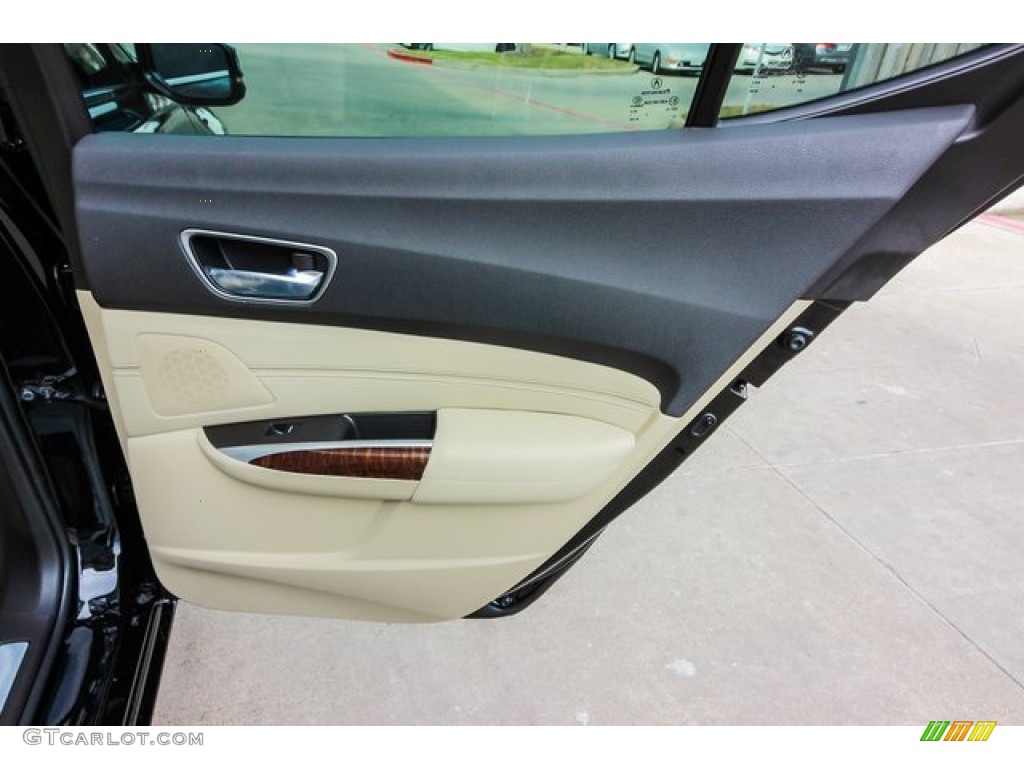 2020 Acura TLX Technology Sedan Parchment Door Panel Photo #135203309