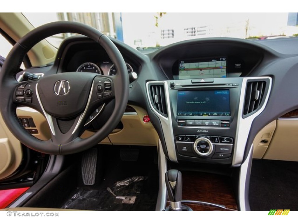 2020 Acura TLX Technology Sedan Parchment Dashboard Photo #135203444
