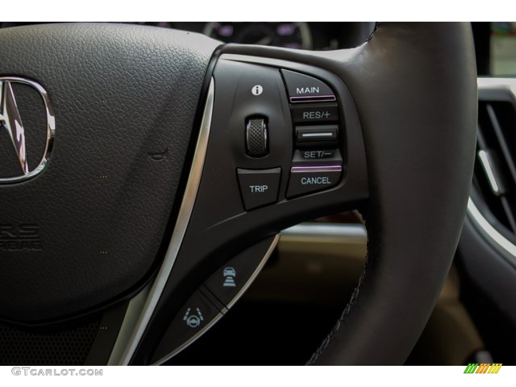 2020 Acura TLX Technology Sedan Parchment Steering Wheel Photo #135203630