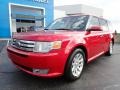 2010 Red Candy Metallic Ford Flex SEL  photo #2