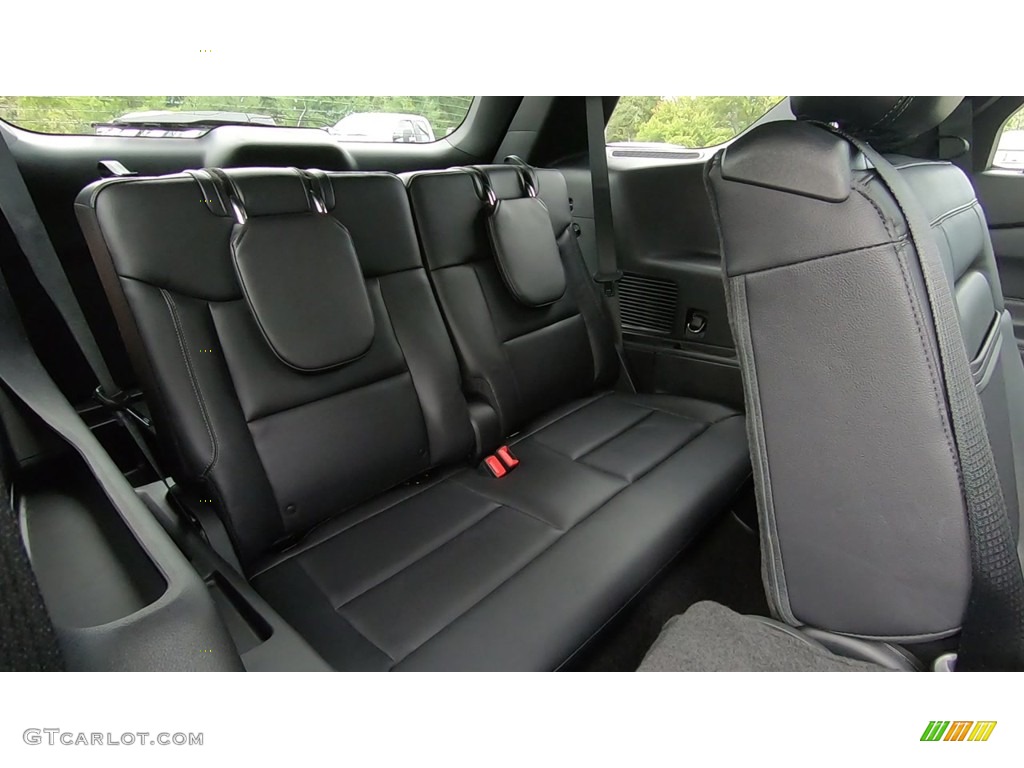 Ebony Interior 2020 Ford Explorer XLT 4WD Photo #135205280