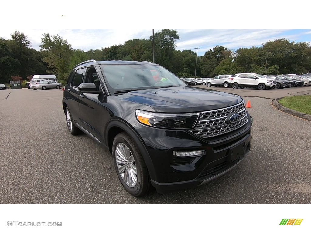 2020 Explorer Limited - Agate Black Metallic / Ebony photo #1