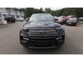 2020 Agate Black Metallic Ford Explorer Limited  photo #2