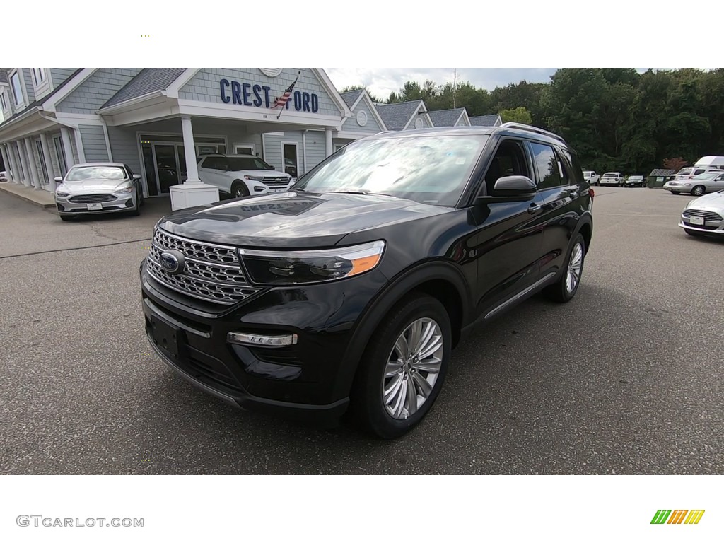 2020 Explorer Limited - Agate Black Metallic / Ebony photo #3