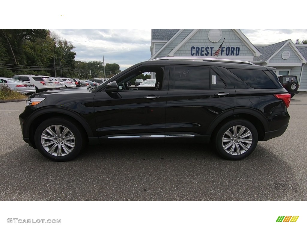 2020 Explorer Limited - Agate Black Metallic / Ebony photo #4