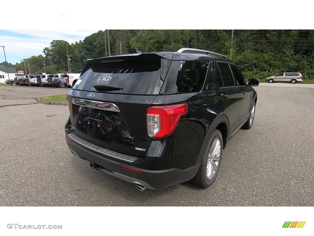 2020 Explorer Limited - Agate Black Metallic / Ebony photo #7