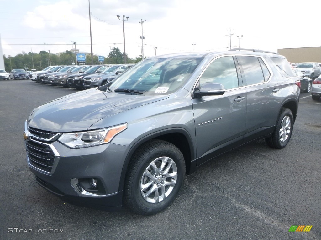Satin Steel Metallic 2020 Chevrolet Traverse LT AWD Exterior Photo #135207296