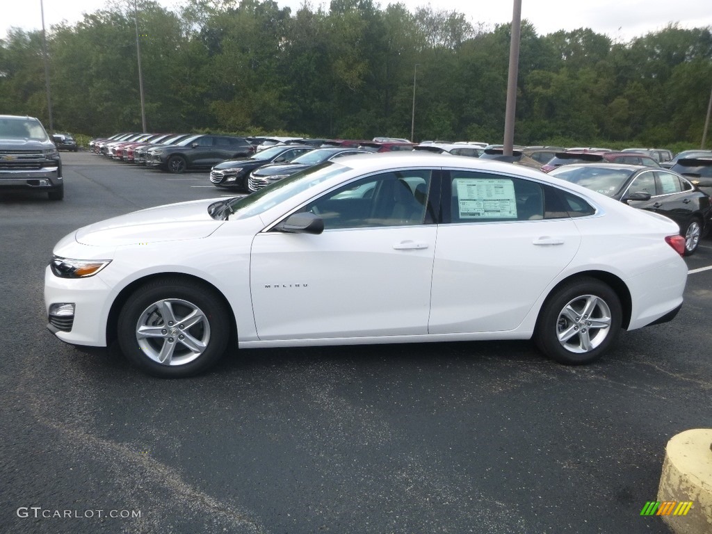 Summit White 2020 Chevrolet Malibu LS Exterior Photo #135209111