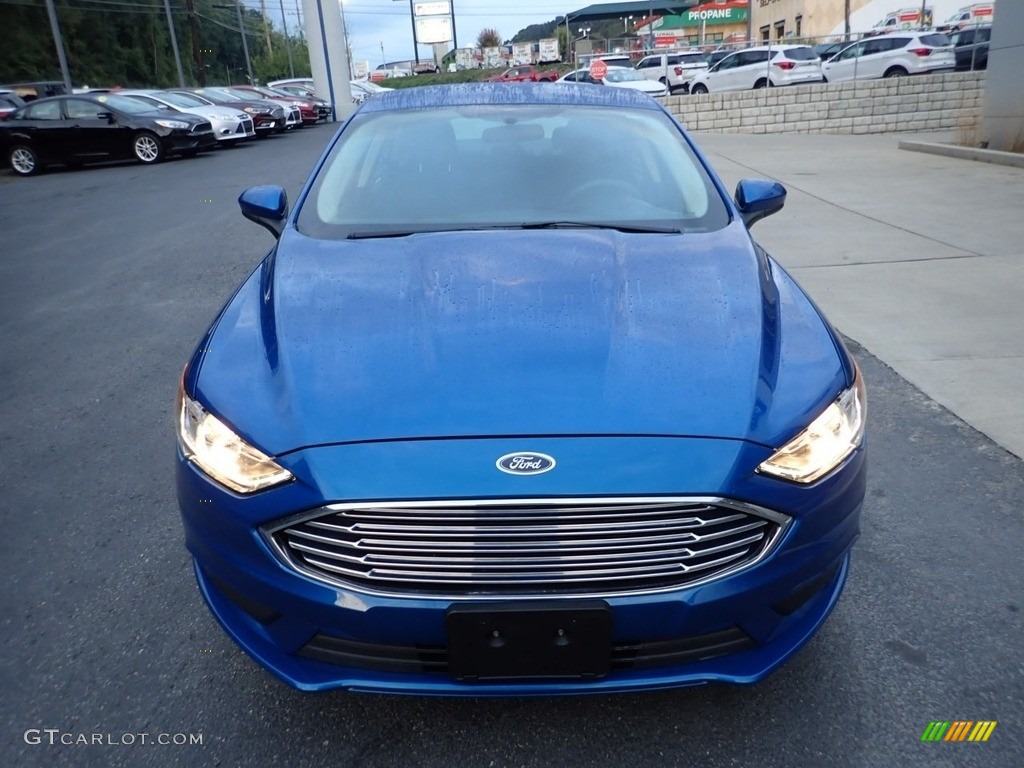 2017 Fusion SE - Lightning Blue / Ebony photo #8