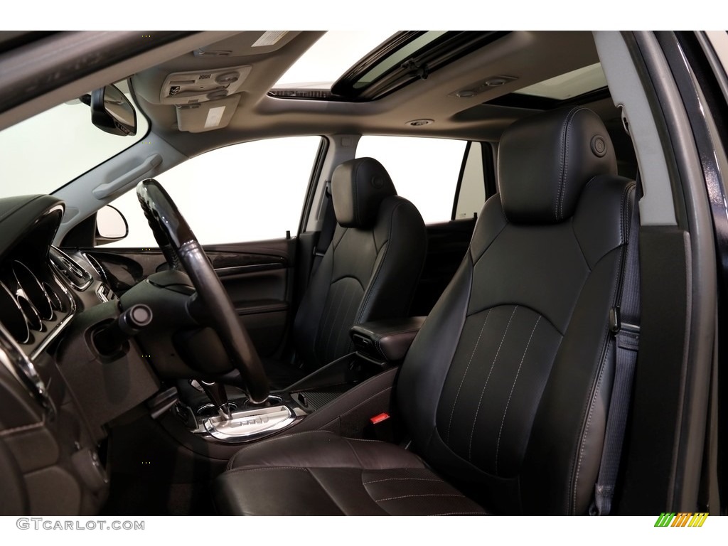 2015 Enclave Leather - Carbon Black Metallic / Ebony/Ebony photo #5