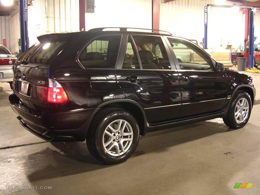 2006 X5 3.0i - Jet Black / Beige photo #11