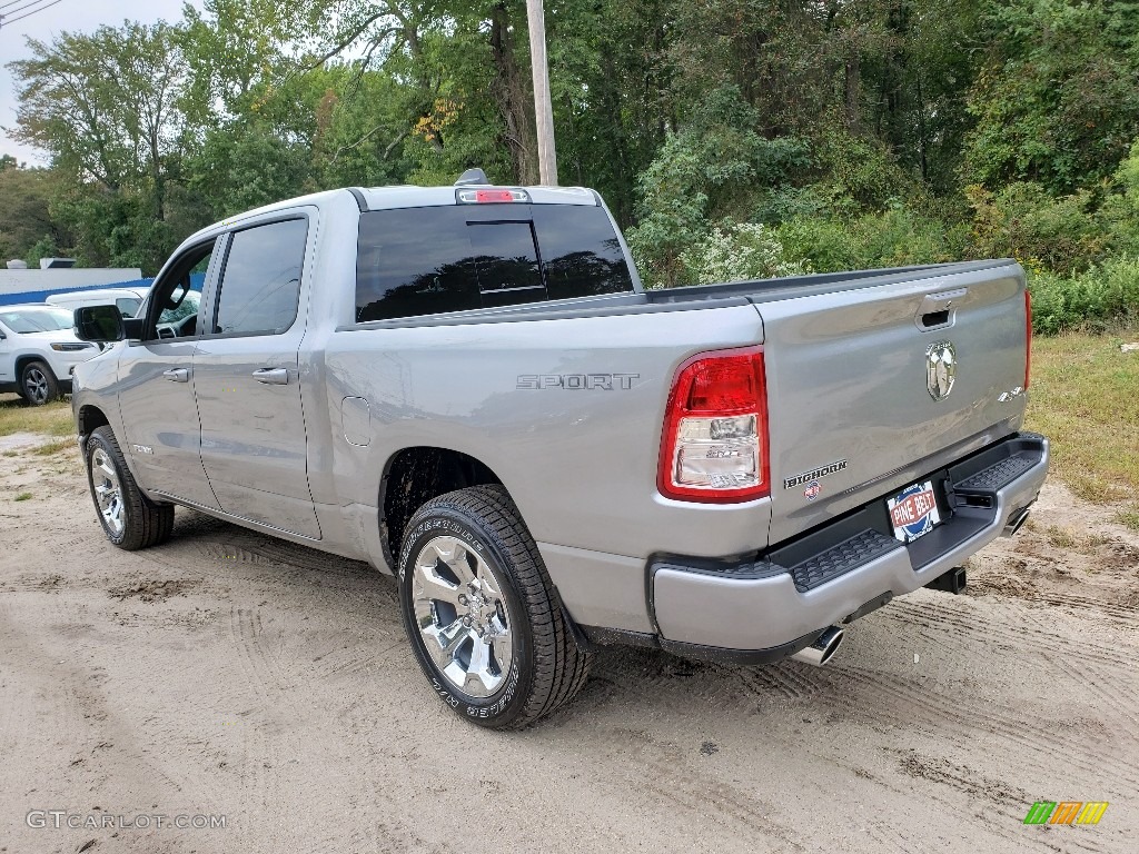 2020 1500 Big Horn Crew Cab 4x4 - Billet Silver Metallic / Black photo #4