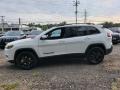 2020 Bright White Jeep Cherokee Altitude 4x4  photo #3