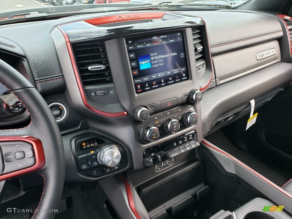 2020 1500 Rebel Crew Cab 4x4 - Flame Red / Red/Black photo #10