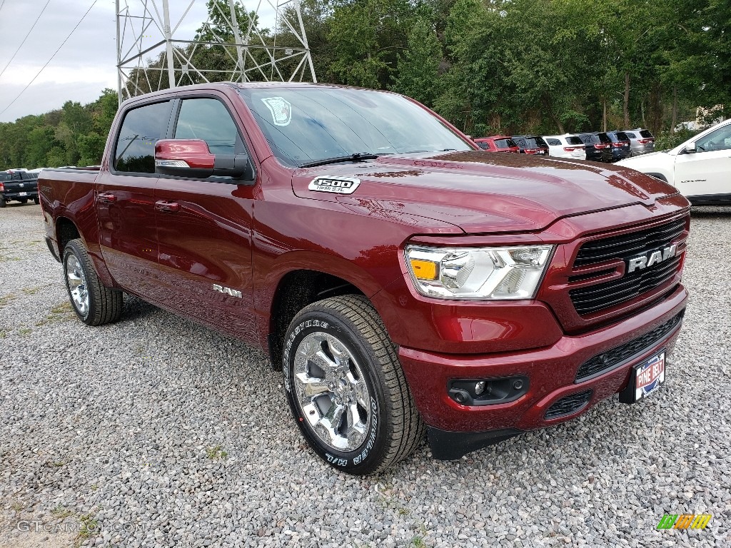 2020 1500 Big Horn Crew Cab 4x4 - Delmonico Red Pearl / Black photo #1