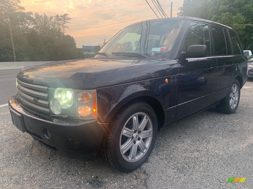 2003 Range Rover HSE - Java Black Metallic / Charcoal/Jet Black photo #7