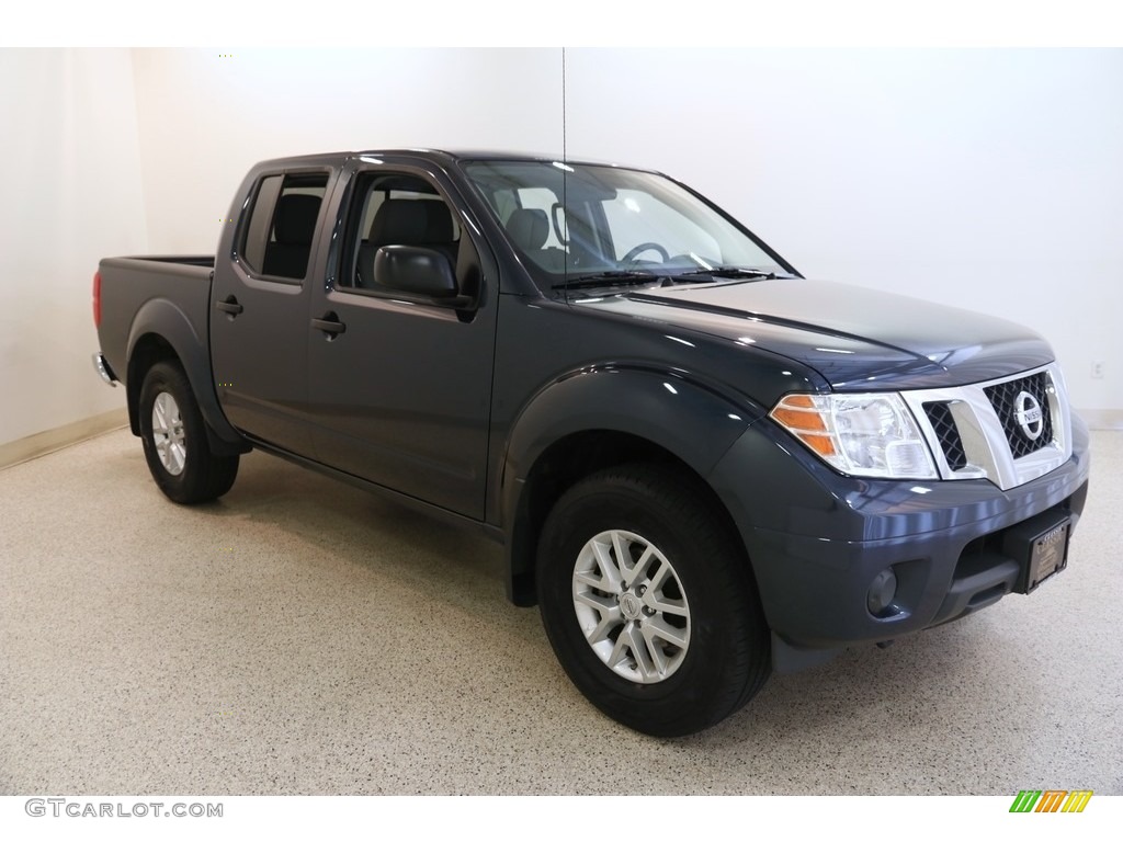 2019 Frontier SV Crew Cab 4x4 - Arctic Blue Metallic / Steel photo #1