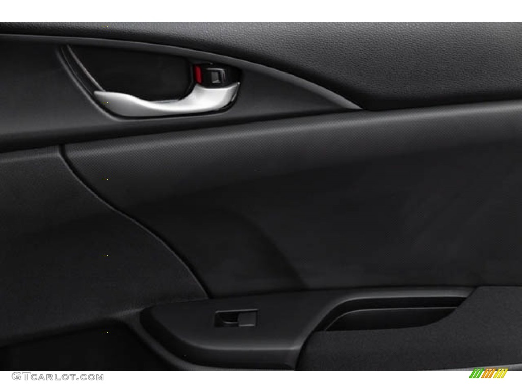 2019 Civic LX Sedan - Crystal Black Pearl / Black photo #35