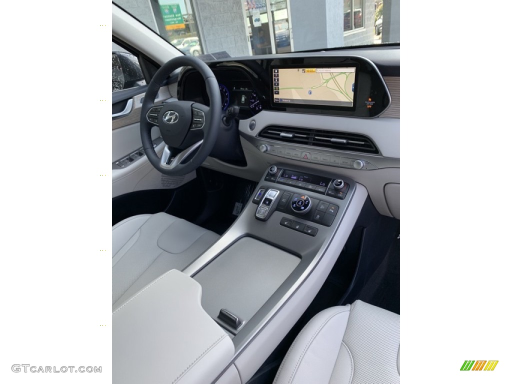 2020 Hyundai Palisade SEL AWD Light Beige Dashboard Photo #135221483