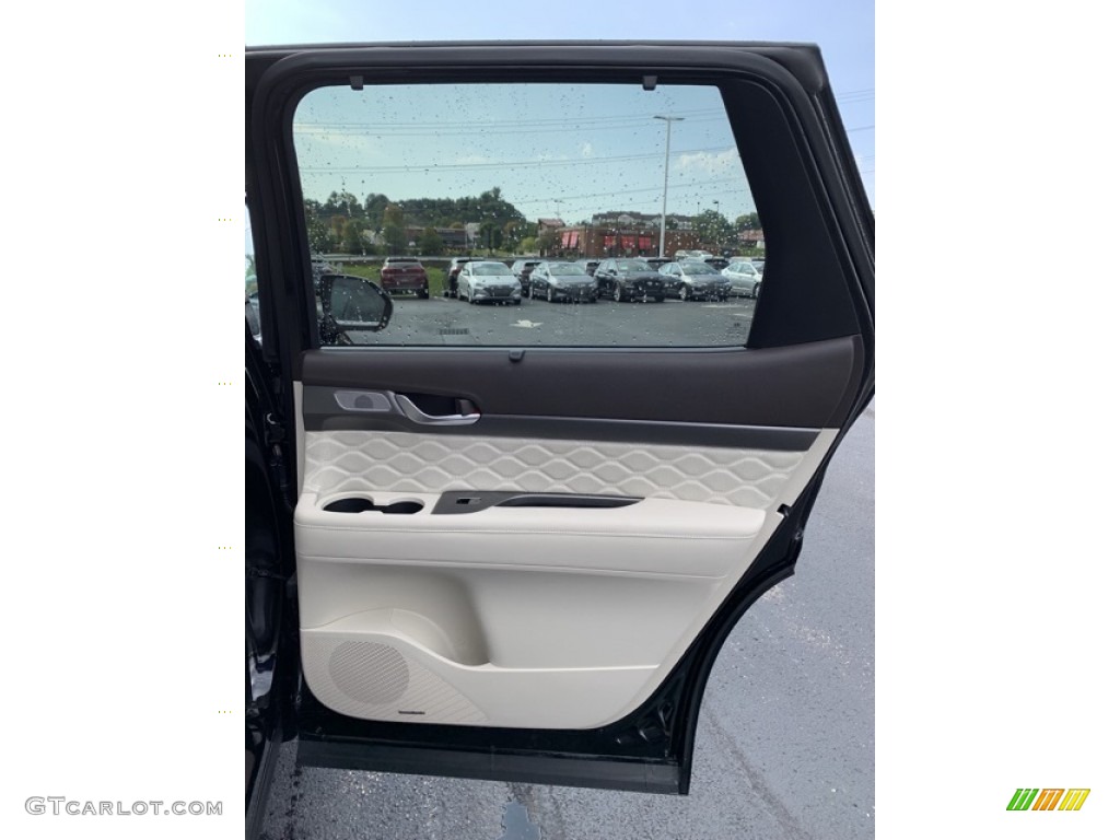 2020 Hyundai Palisade Limited AWD Light Beige Door Panel Photo #135221666