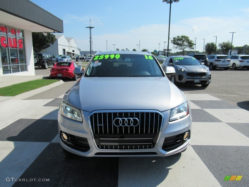 2016 Q5 2.0 TFSI Premium Plus quattro - Florett Silver Metallic / Black photo #2