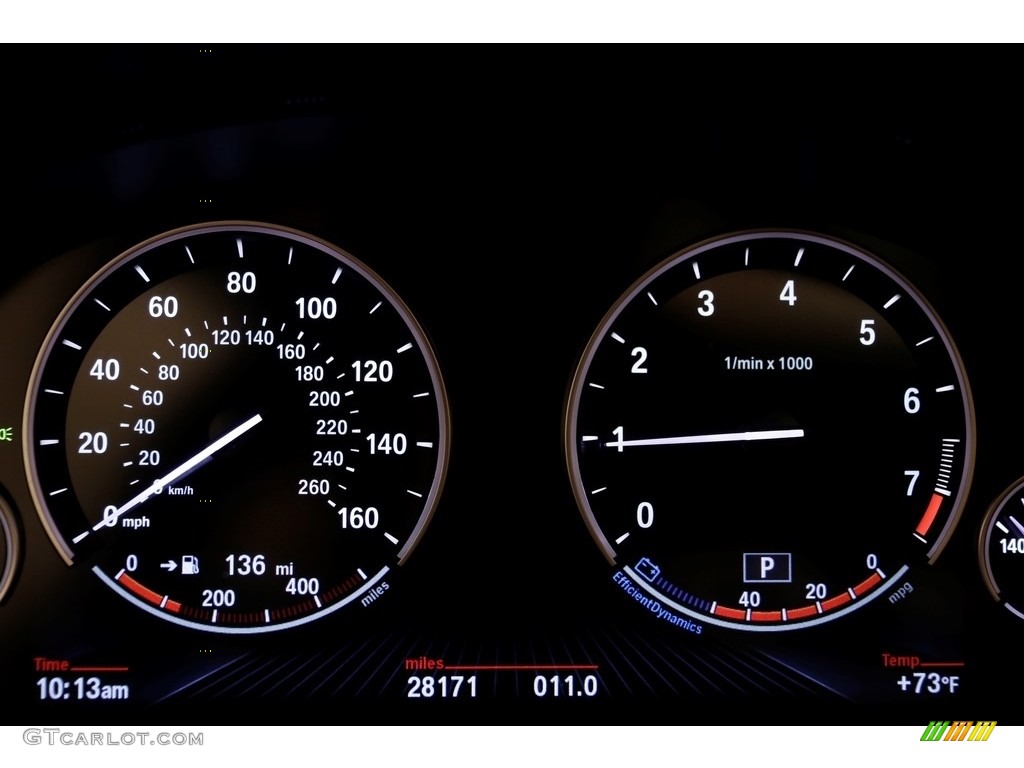 2016 BMW 5 Series 535i xDrive Sedan Gauges Photos