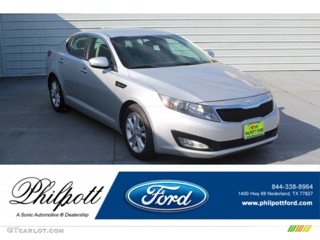 Bright Silver Kia Optima