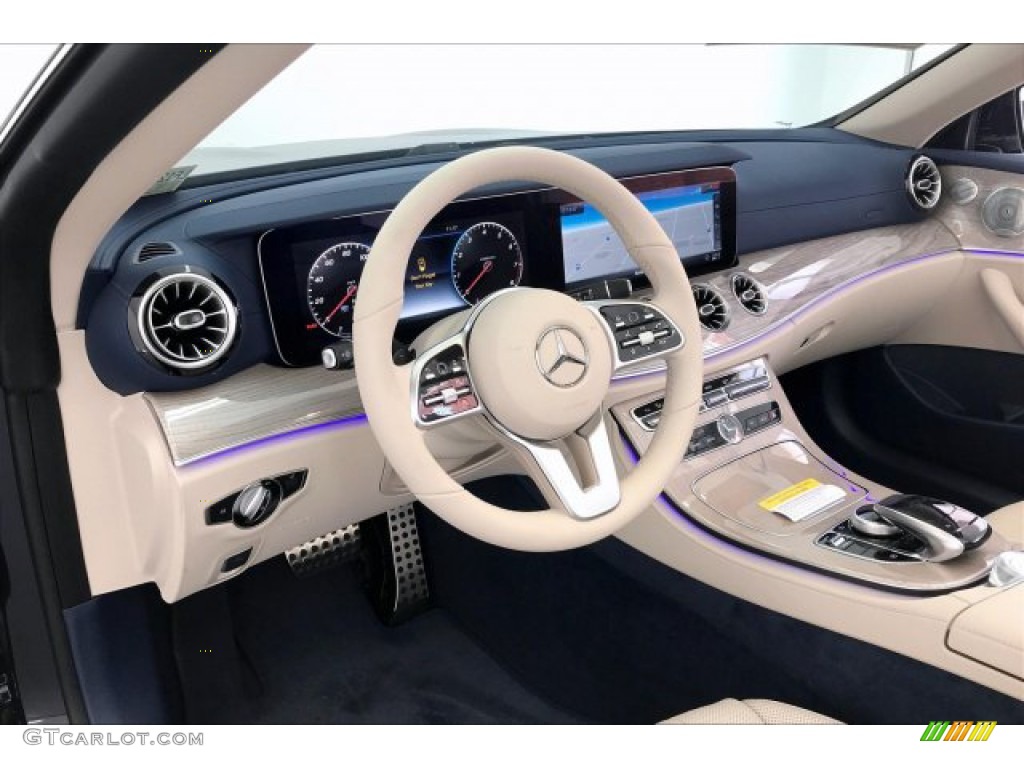 Macchiato Beige/Yacht Blue Interior 2020 Mercedes-Benz E 450 Cabriolet Photo #135226332