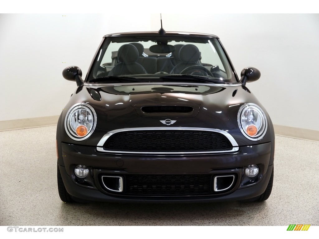 2012 Cooper S Convertible - Hot Chocolate Metallic / Hot Chocolate Lounge Leather photo #3