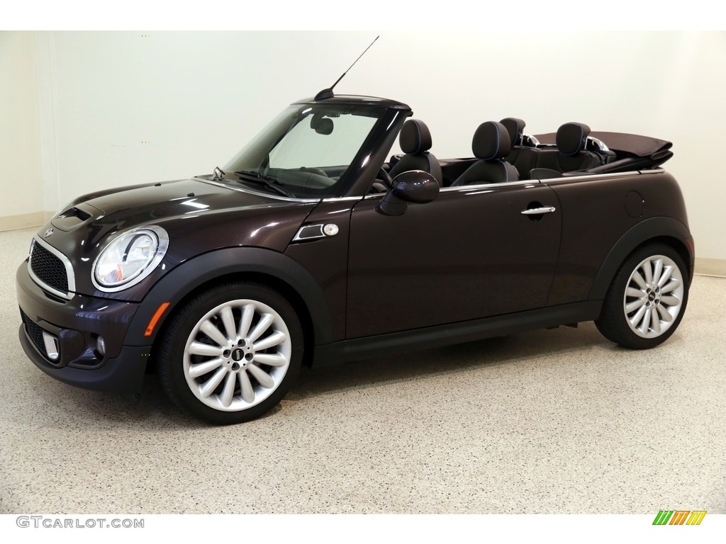 2012 Cooper S Convertible - Hot Chocolate Metallic / Hot Chocolate Lounge Leather photo #4