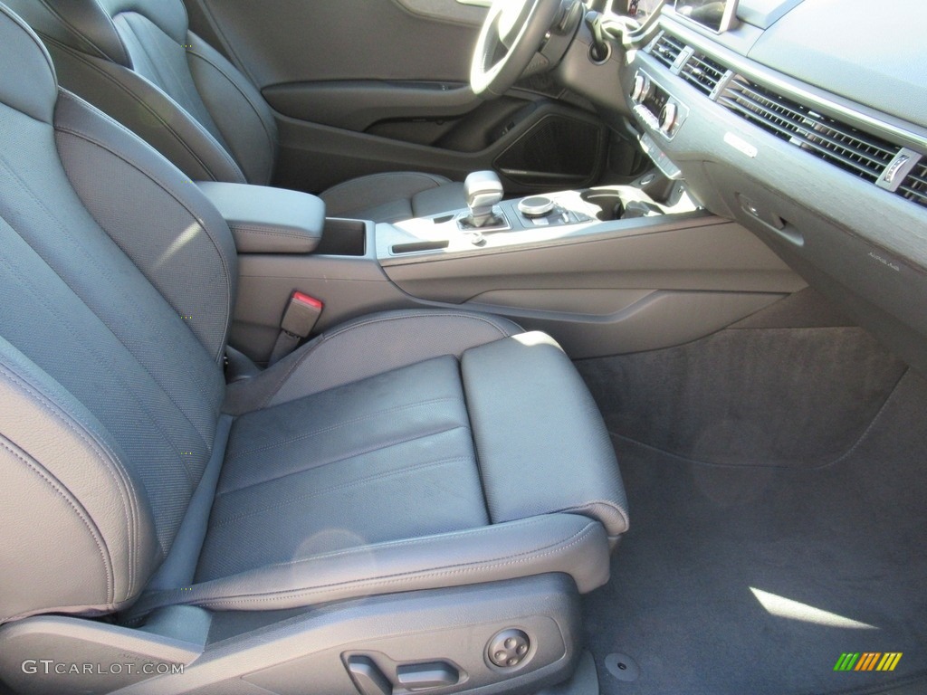 Black Interior 2018 Audi A5 Premium Plus quattro Coupe Photo #135227319