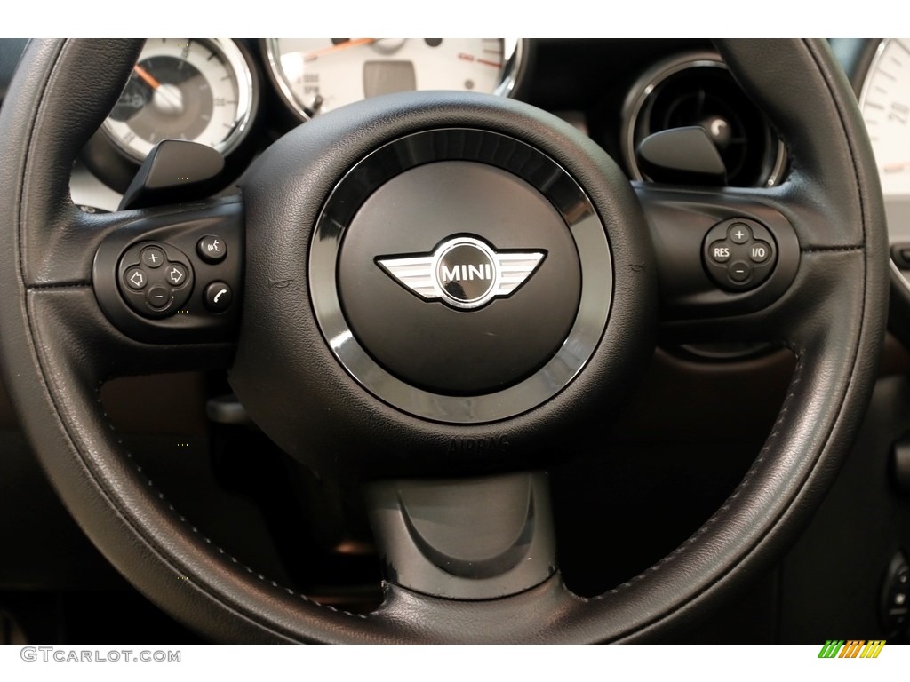 2012 Cooper S Convertible - Hot Chocolate Metallic / Hot Chocolate Lounge Leather photo #8