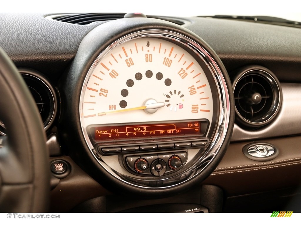 2012 Cooper S Convertible - Hot Chocolate Metallic / Hot Chocolate Lounge Leather photo #10