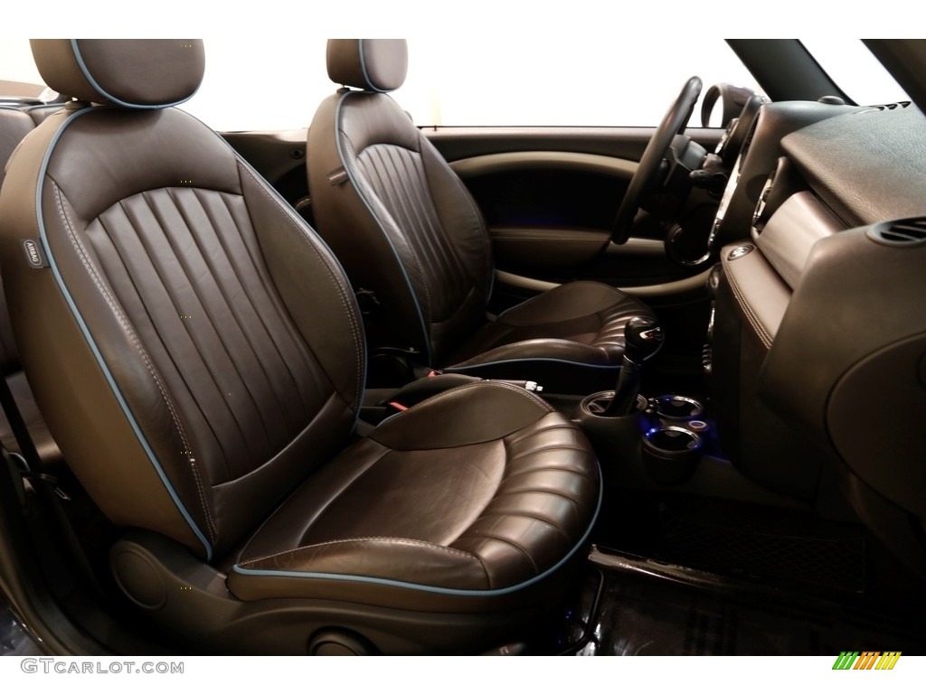 2012 Cooper S Convertible - Hot Chocolate Metallic / Hot Chocolate Lounge Leather photo #13