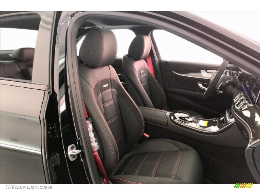 Black Interior 2020 Mercedes-Benz E 53 AMG 4Matic Sedan Photo #135227415