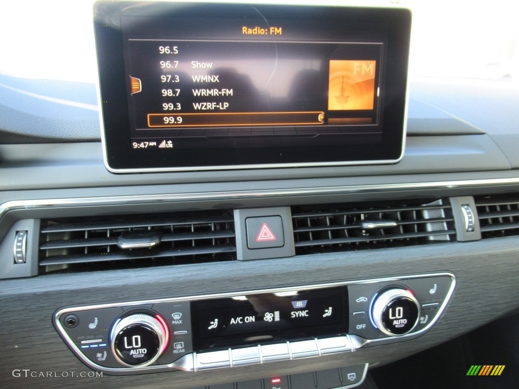 2018 Audi A5 Premium Plus quattro Coupe Controls Photo #135227445