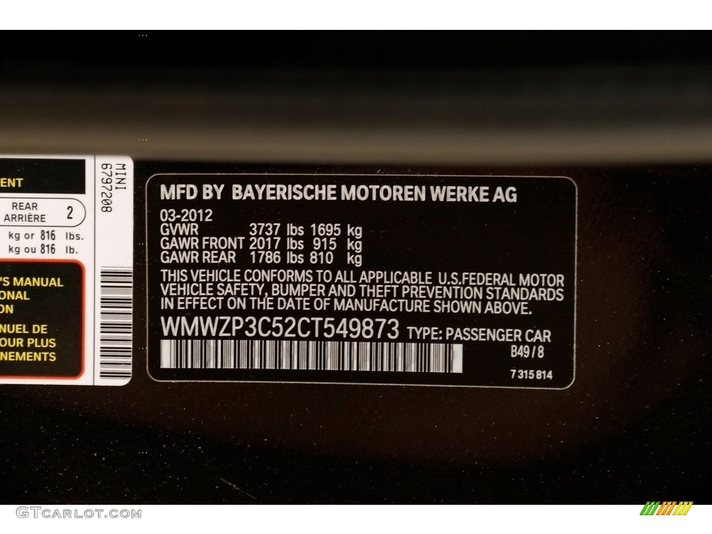 2012 Cooper S Convertible - Hot Chocolate Metallic / Hot Chocolate Lounge Leather photo #17