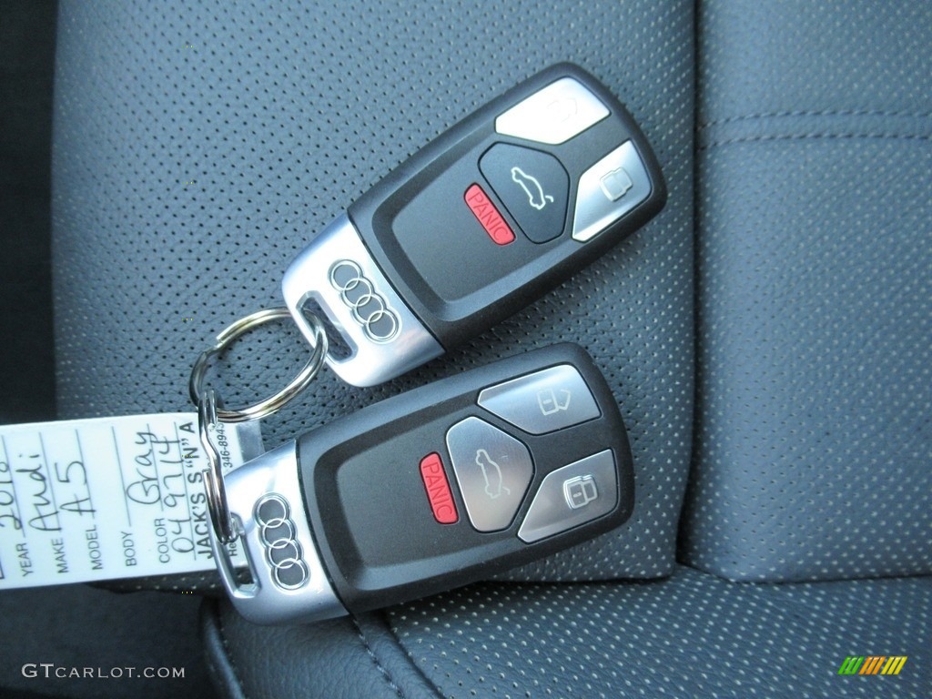 2018 Audi A5 Premium Plus quattro Coupe Keys Photo #135227502